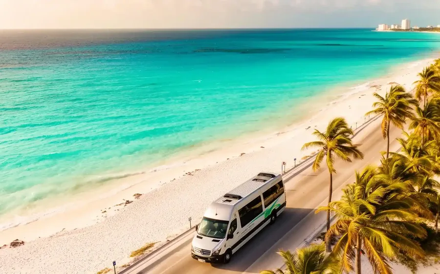 Transportation Riviera Maya website cover image